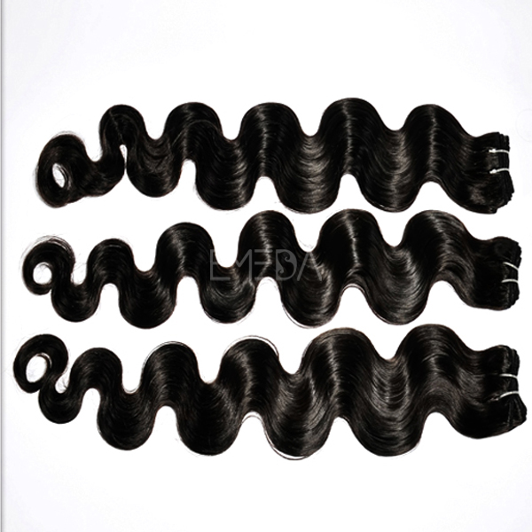 body wave hair extensions black WJ11